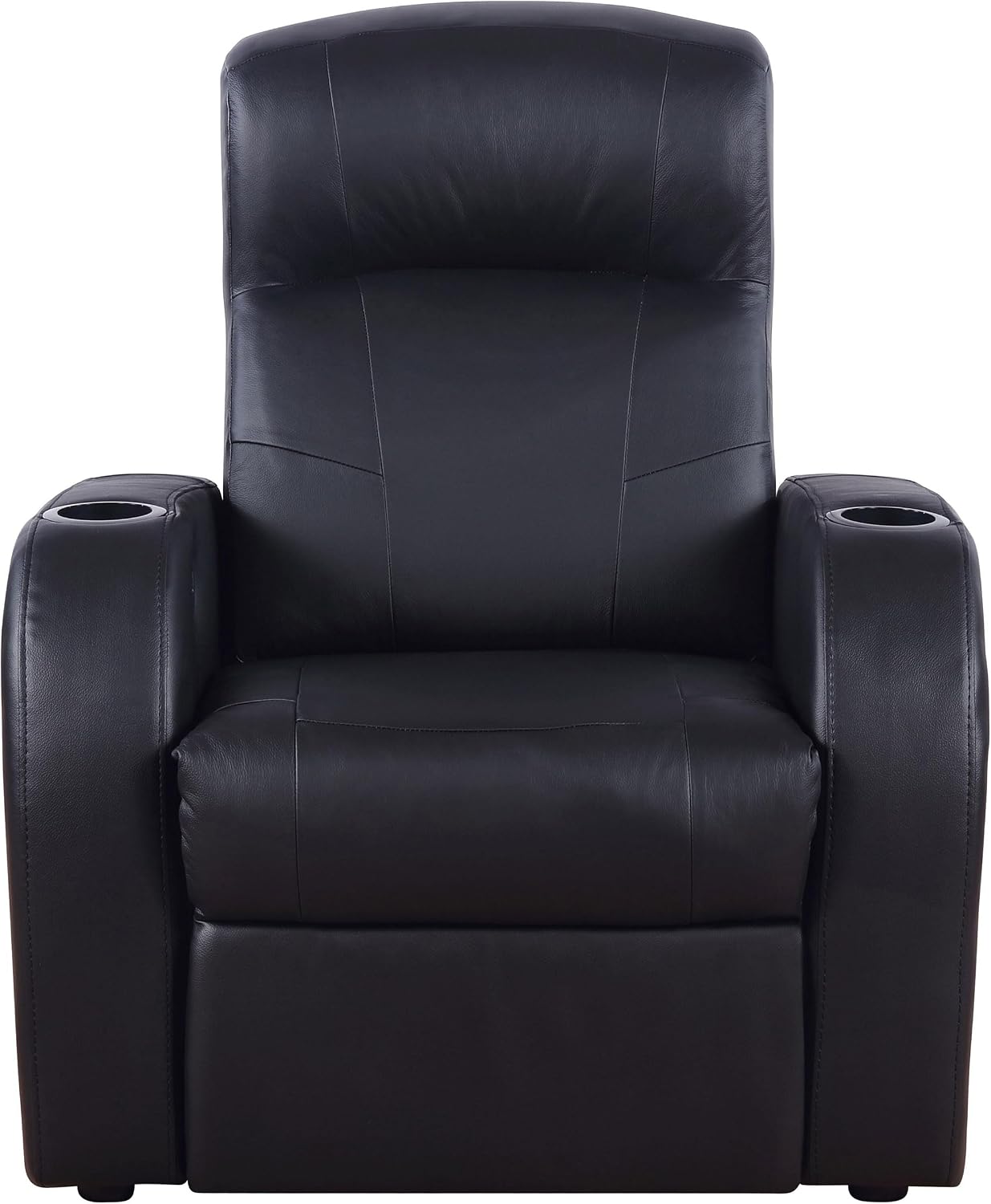 Classic Upholstered Recliner Chair – Plush Padded Lounge Seating