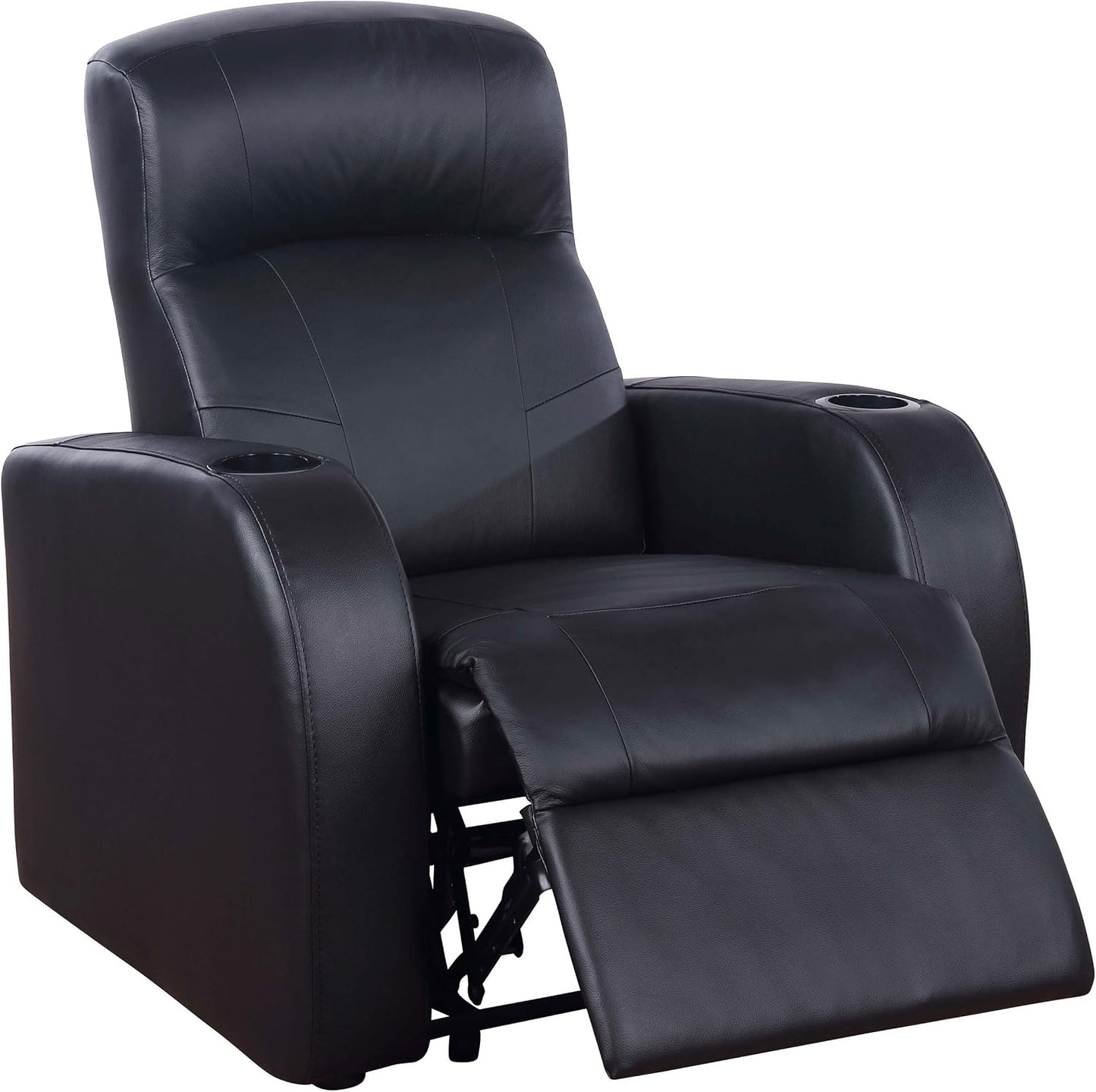 Classic Upholstered Recliner Chair – Plush Padded Lounge Seating