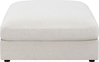 Modern Upholstered Accent Chair – Curved Back Lounge Chair